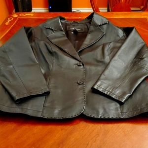 Lane Bryant Genuine Leather Jacket  Size 18/20